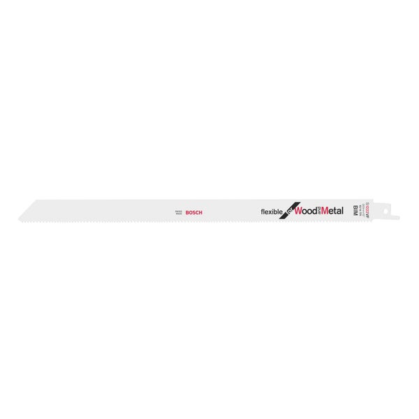 Bosch 5x Säbelsägeblatt S 1222 VF Flexible for Wood and Metal - 2608656022