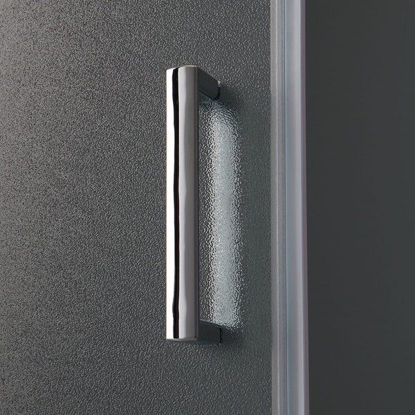 Duschkabine 90x90 cm - satiniertes Glas – Profil Chrom | Giada
