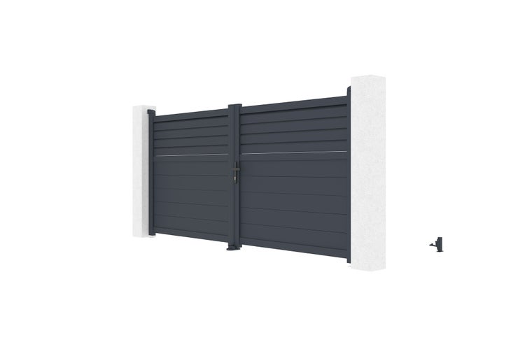 Runder Grillkohlebehälter aus Metall mit Gitterstruktur