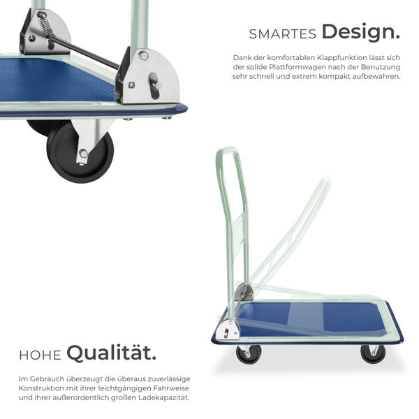 Plattformwagen mit Klappfunktion
