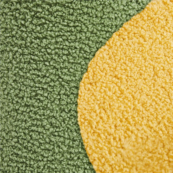 Detailansicht eines Teppichs mit Textur