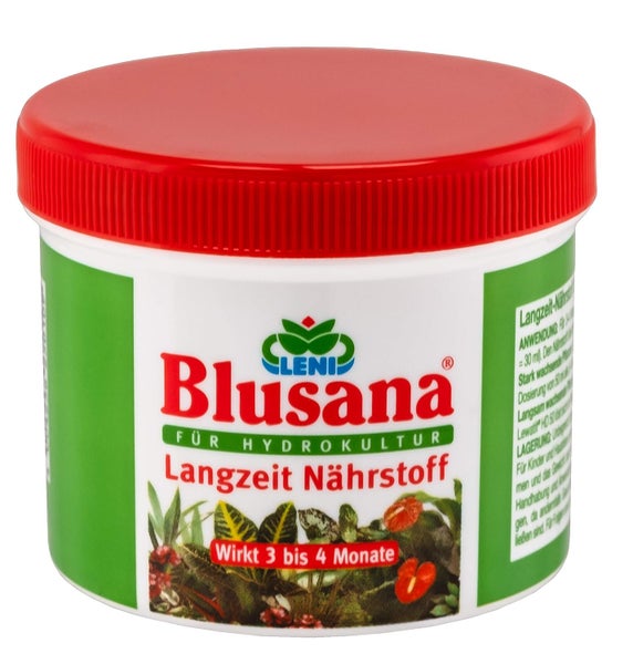 Blusana Langzeitdünger Lewatit HD 50 NPK Dünger für Zierpflanzen in Hydrokultur Dose 200 ml