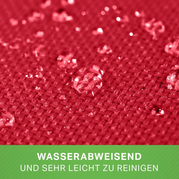 Roter Sitzsack