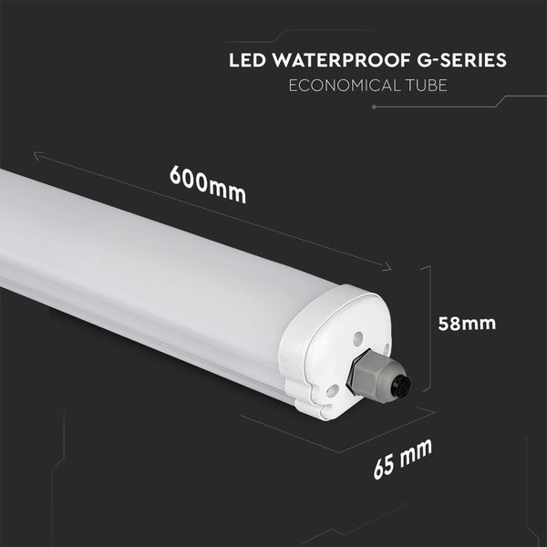 V-TAC VT-6076 - LED-Lichtleisten - Serie G - IP65 - 18 Watt - 2160 Lumen - 6500K