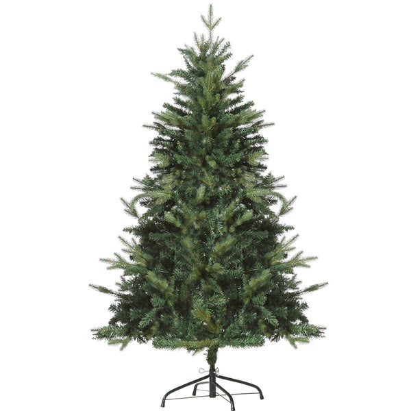 HOMCOM Weihnachtsbaum, Ø95 x 150H cm, PVC, Grün