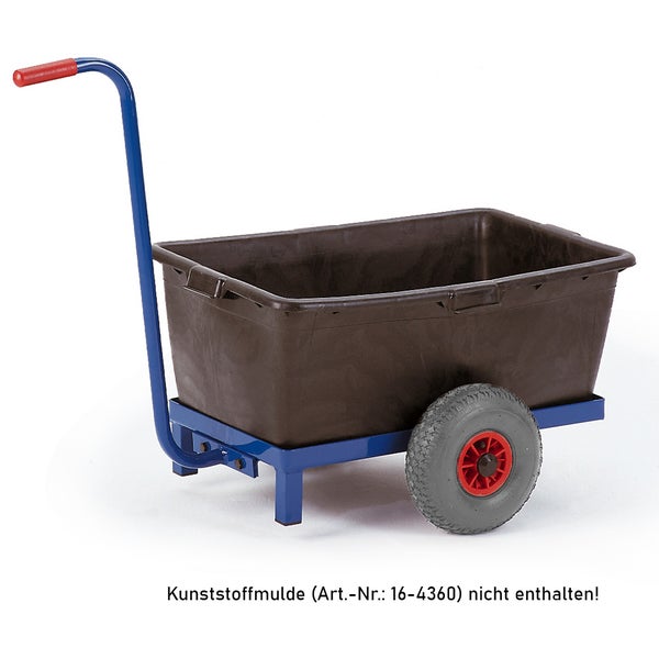 Rollcart Griffroller für Kunststoffmulde Ladefläche 670x370mm