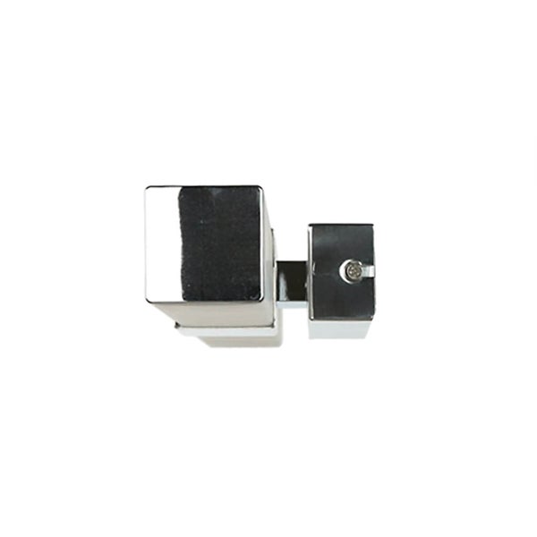 Wandhaken in quadratischem Design aus Metall für das Badezimmer zur Wandmontage