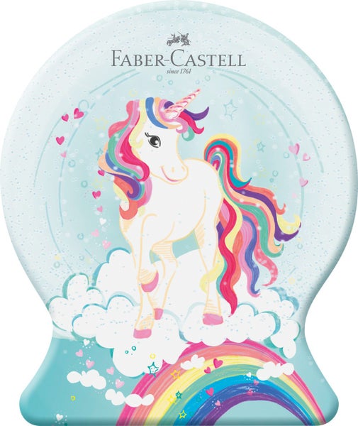 Faber-Castell Filzstifte Connector Einhorn Schneekugel 33er Set