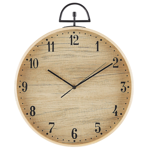 Wanduhr OPFIKON 40 cm Hellbraun