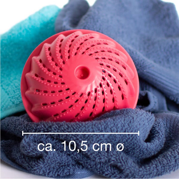 Hinrichs 2 Waschbälle – Pinker Waschball mit Lavendel Geruch