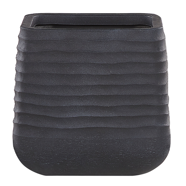 Blumenkübel PARIKIA 38 cm Schwarz
