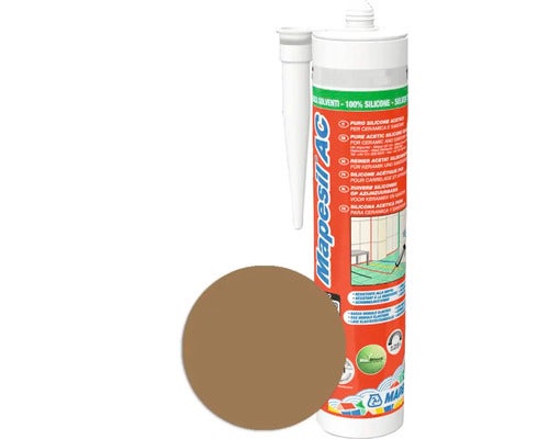 Mapesil AC Silikonkartusche mit Farbfeld