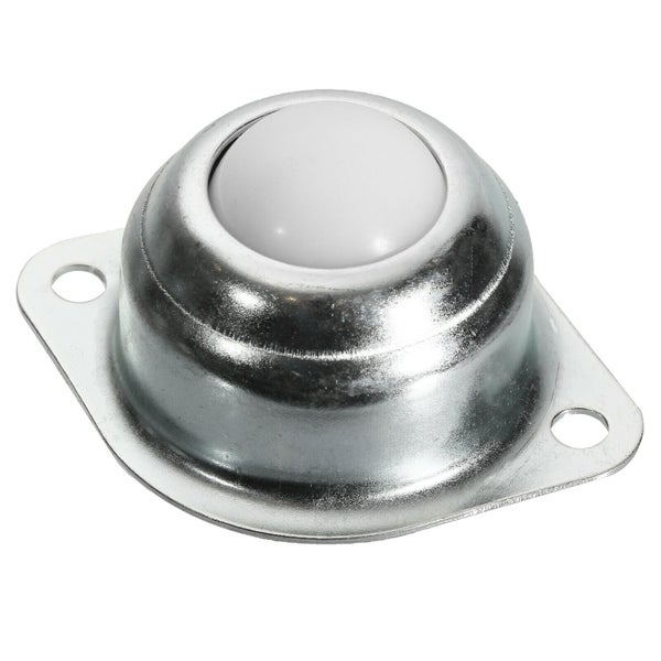 Kugelrolle mit Metallgehäuse und Kunststoffkugel zur leichten Bewegung von Möbeln und Lasten