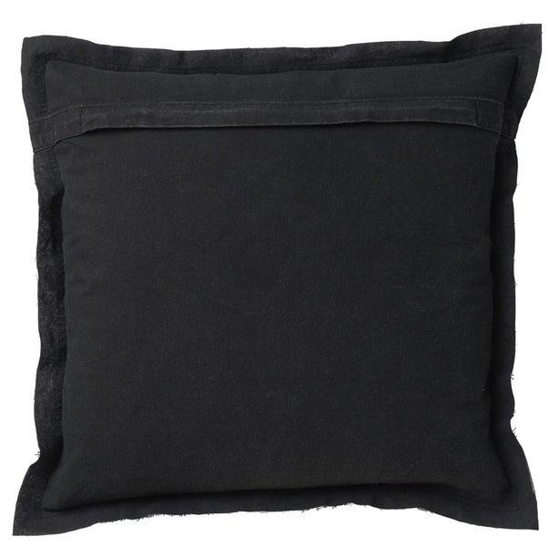 Burto Dekokissen - Unifarben 60x60 cm, Schwarz