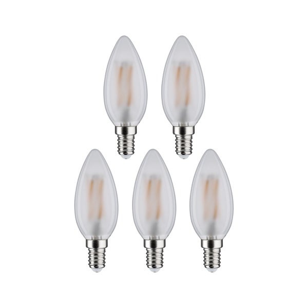 Filament 230V LED Kerze E14 5x470lm 5x4,8W 4000K Matt