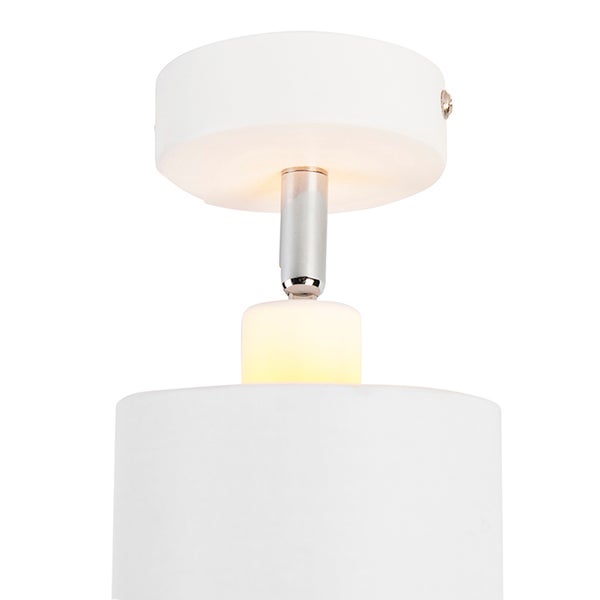 Moderne Deckenleuchte weiß verstellbar - Lofty