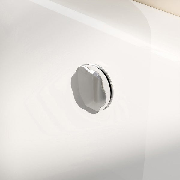 Home Deluxe - Badewanne mit Duschwanne - ELARA rechts - inkl. komplettem Zubehör und Duschabtrennung I Duschwanne, Badewanne mit Dusche