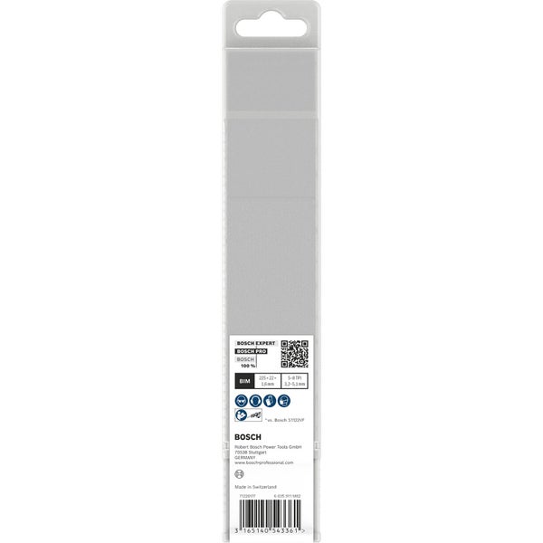 Bosch PRO Multi Material Demolition S1110VF Blatt 1,6 x 22 x 225 mm 25-tlg. - 2608657611