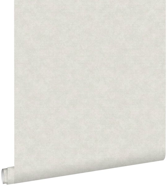 ESTAhome Tapete Uni Hellgrau - 53 cm x 10.05 m - 148304