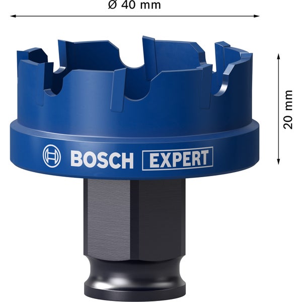 Bosch Expert Sheet Metal Lochsäge 40 x 40 mm - 2608900499