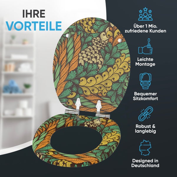 WC-Sitz mit Absenkautomatik Velora
