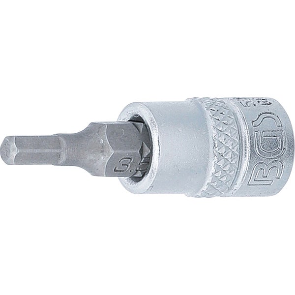 BGS Bit-Einsatz Antrieb Innenvierkant 6,3 mm (1/4) Innensechskant 3,5 mm - 5155