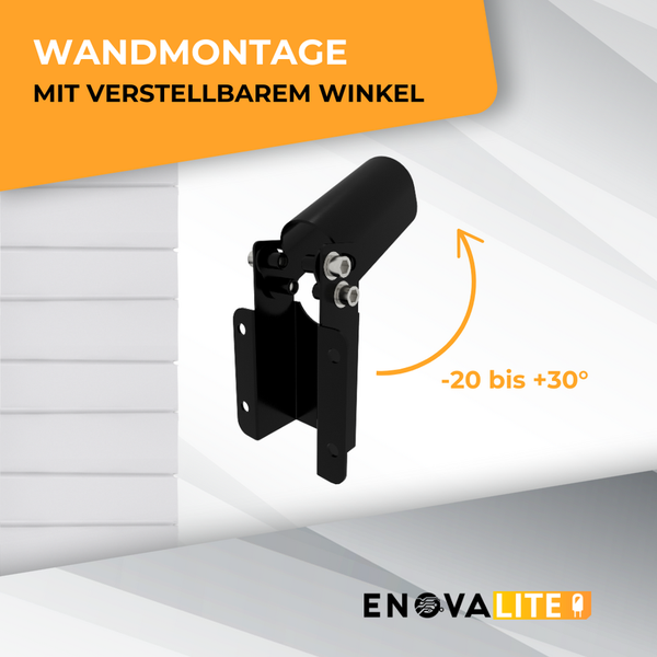 Wandhalterung mit einstellbarem Winkel