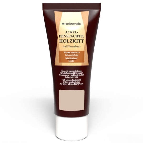 Tube Acryl-Feinspachtel Holzkitt für den Innenraum