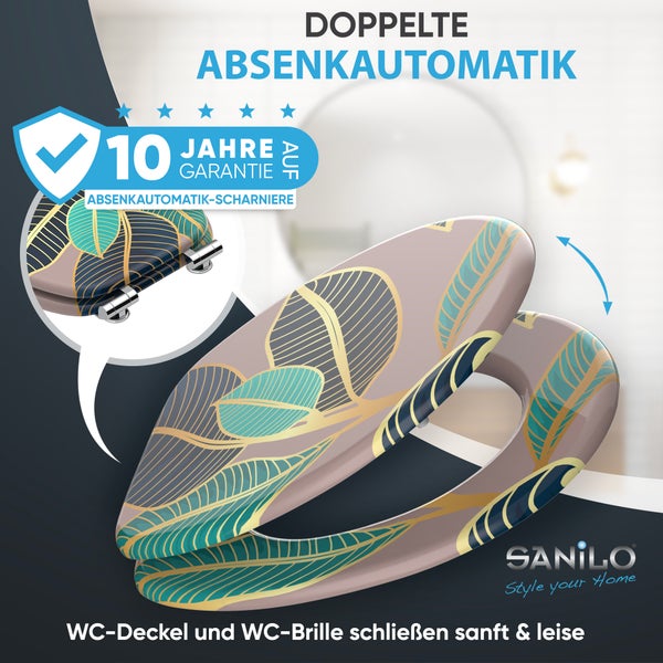 WC-Sitz mit Absenkautomatik Zalina