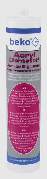 Beko Acryl Dichtstoff Kartusche