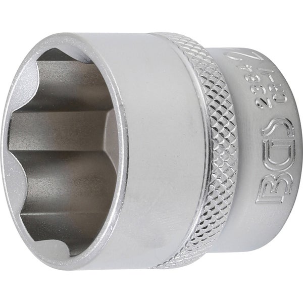 BGS Steckschlüssel-Einsatz Super Lock Antrieb Innenvierkant 10 mm (3/8) SW 24 mm - 2384
