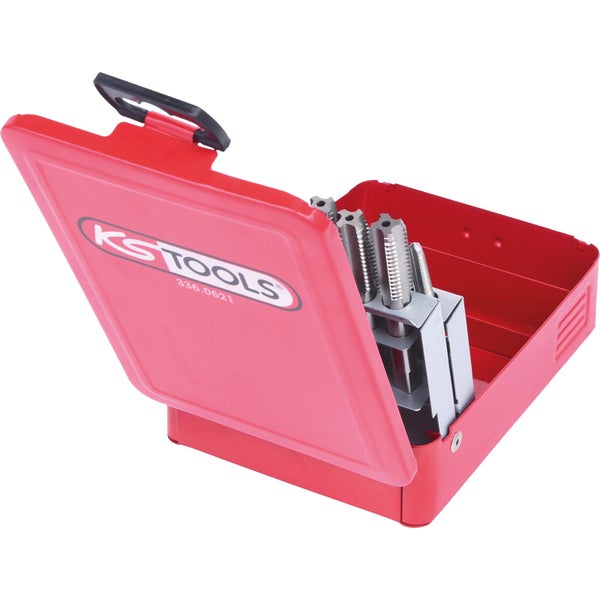 KS Tools Gewindebohrer Satz im Metallkoffer