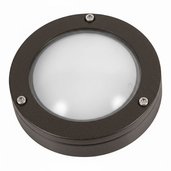 Runde Bodeneinbauleuchte mit Schrauben