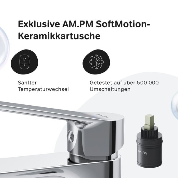 AM.PM Waschtischarmatur mit Einhebelmischer FTA02100 Hit