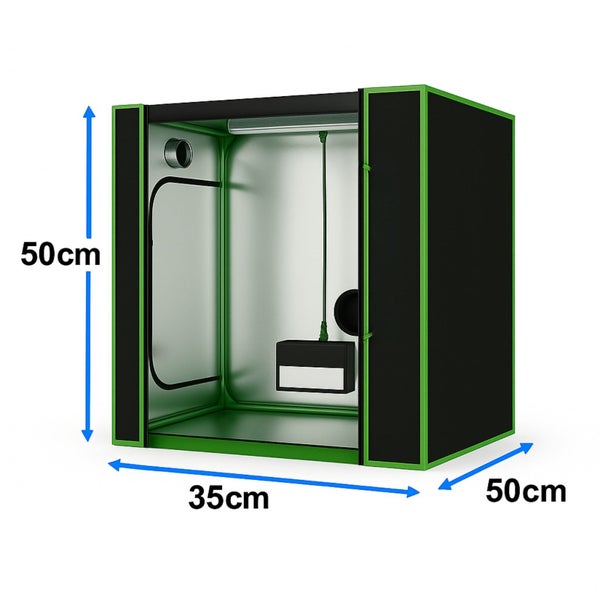 Aufzuchtzelt mit den Massen 50 x 35 x 50 cm