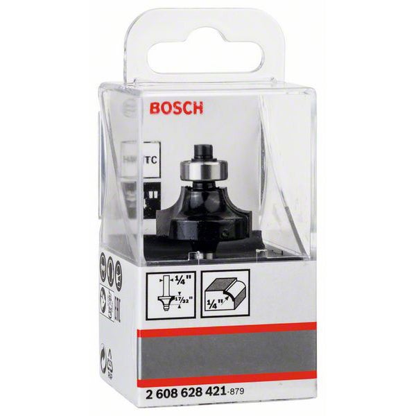 Bosch Abrundfräser 1/4 R1 6,3 mm Ø 25,4 mm L 13,2 mm G 54 mm - 2608628421