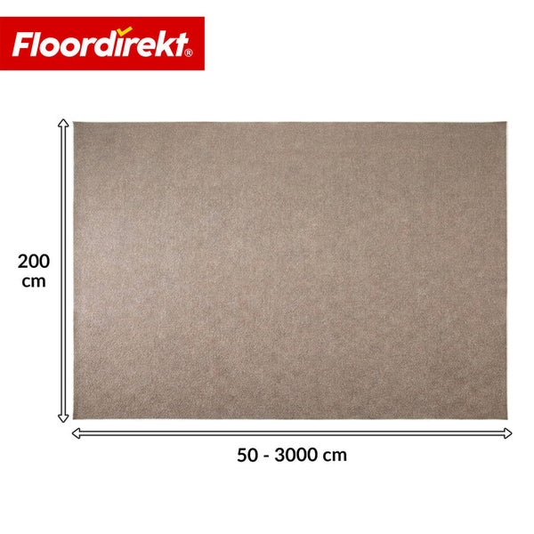 Floordirekt Logo. Teppich mit den Maßen 200 Zentimeter mal 50 bis 3000 Zentimeter.