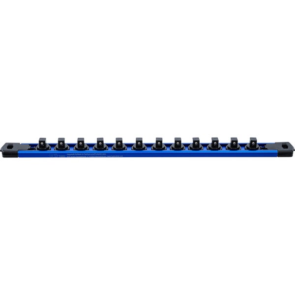 BGS Halteschiene für 12 Steckschlüssel-Einsätze magnetisch für Antrieb 10 mm (3/8) - 74550