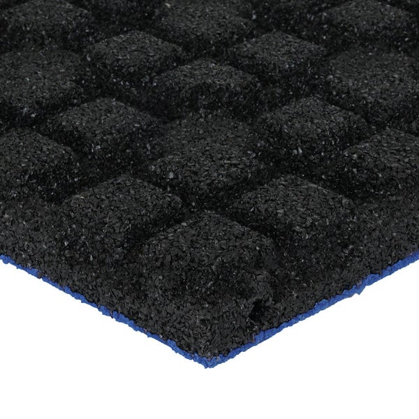 Gummifliese EPDM-Deckschicht - 50x50 cm - 45 mm - Dunkelblau