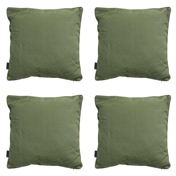 Dekokissen Panama grün - Ca. 60x60 cm - 4er-Set