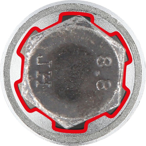 KS TOOLS 3/8 RESCUEpower Stecknuss-Satz 13tlg. 8-19 mm - 913.3930