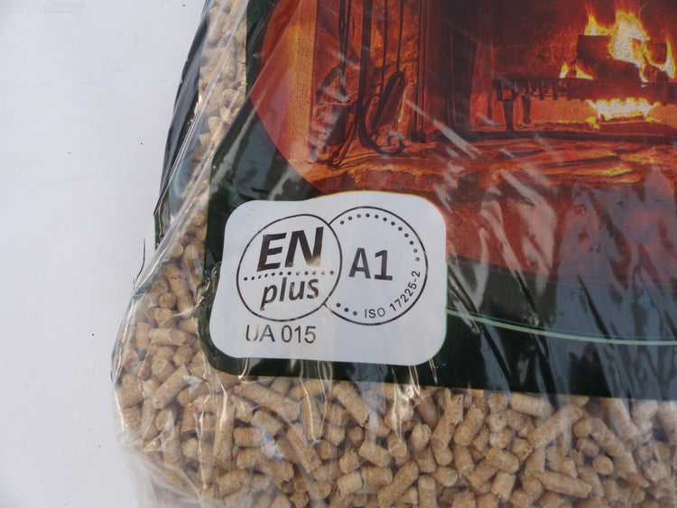 Holzpellets im Sack mit ENplus und A1 Zertifizierung