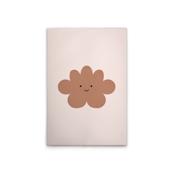 Dekoratives Poster mit Wolkenmotiv für Kinderzimmer