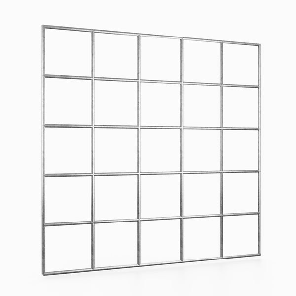 Gitter 10 x 10 cm Maschenweite - Maße: 50 x 50 cm