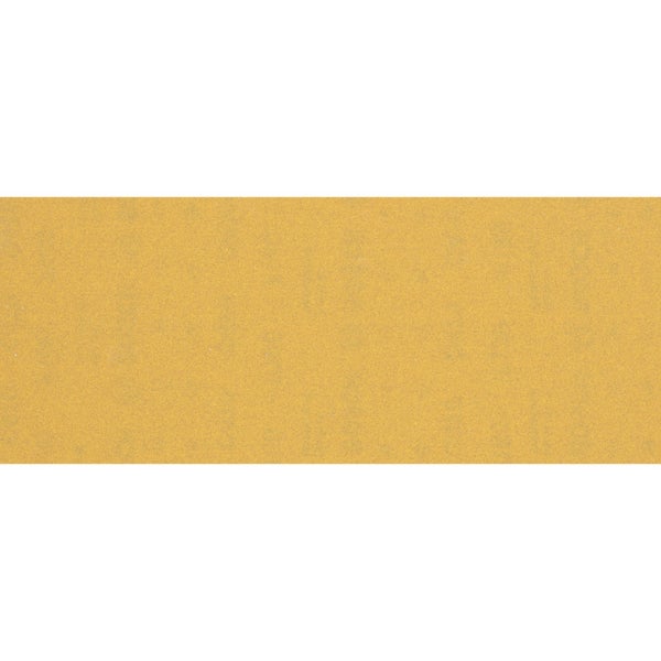 Gelber Schleifpapierbogen