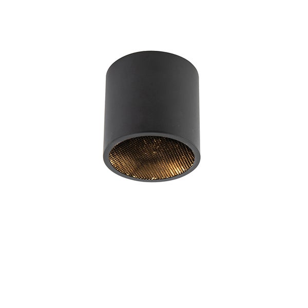 Design-Aufbaustrahler schwarz GU10 111mm - Impact Honey