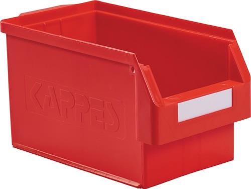 KAPPES Sichtlagerkasten L 350 x B 200 x H 200 mm rot - 6002.00.0251