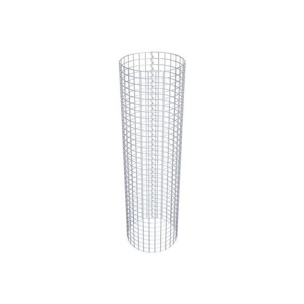 Gabionensäule Durchmesser 47 cm MW 5 x 5 cm rund - Höhe: 170 cm