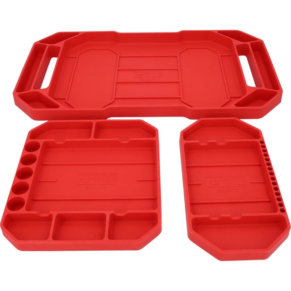 KS Tools Werkzeugwagen-Einlage, leer, mit Fächern