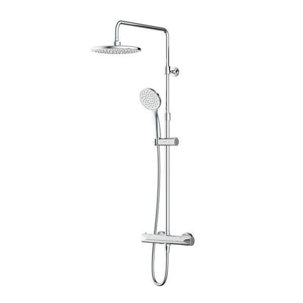 Duschsäule mit Kopf- und Handbrause